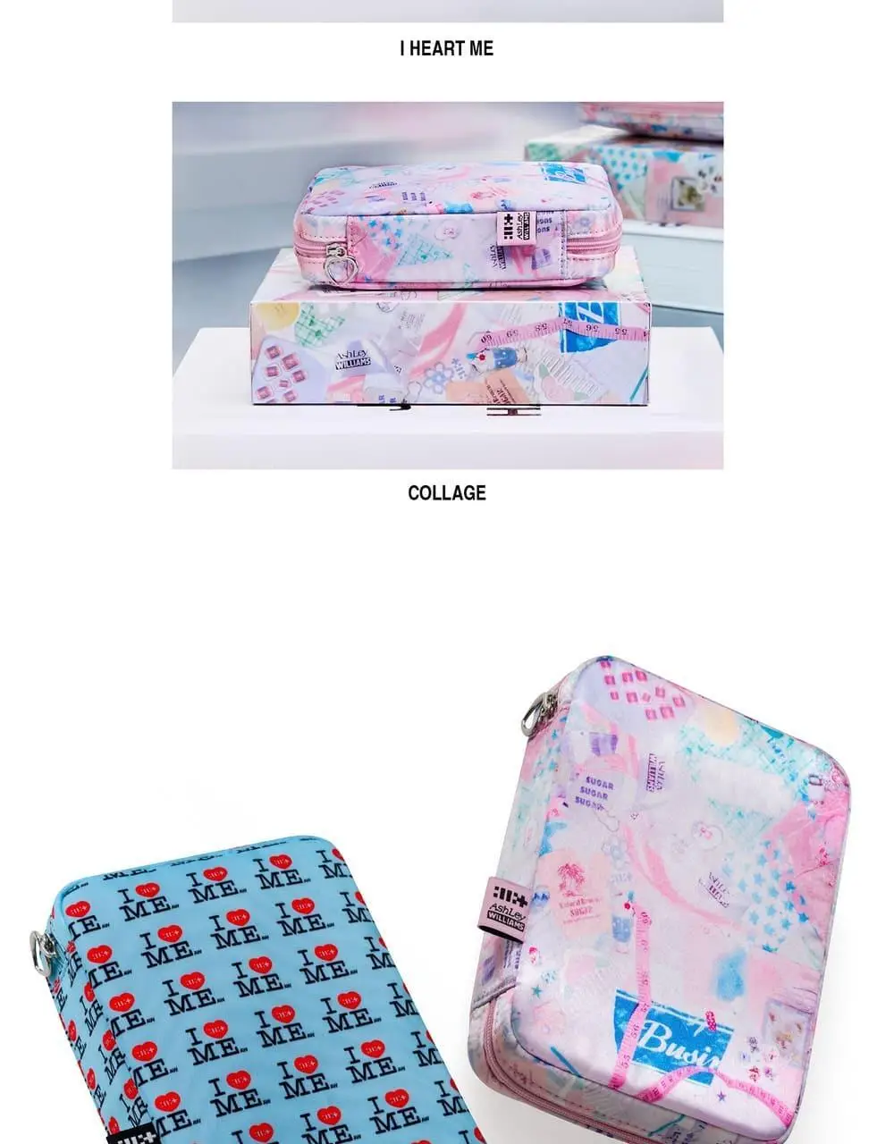 아일릿 - [NOT CUTE ANYMORE] ILLIT X Ashley Williams Pouch Ver. 상세페이지 2
